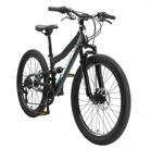 Bikestar Mountainbike 24 Zoll Kinderfahrrad, 8 - 13 Jahre, M&auml;dchen, Jungen, 21...