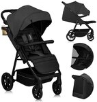 lionelo Kinder-Buggy MIRA, (Set mit Getr&auml;nkehalter und Moskitonetz),