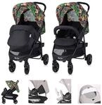 Lorelli Kinder-Buggy Kinderwagen Buggy Martina, Fu&szlig;abdeckung, Frontb&uuml;gel abnehmbar,