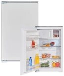 Wolkenstein Einbauk&uuml;hlschrank WKS125.4EEB, Nur 39 dB, Wechselbarer...