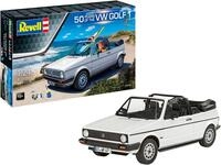 Revell&reg; Modellbausatz 50 Jahre VW Golf 1, Jubil&auml;umsset, Ma&szlig;stab 1:24, Made in