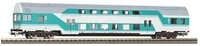 PIKO Personenwagen Piko H0 53109 H0 Doppelstocksteuerwagen DBmq 776 mintgr&uuml;n...