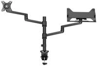 Goobay Wandhalterung goobay Deluxe Monitorhalterung mit Laptop-Arm, (bis 32...