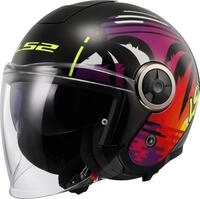 LS2 Motorradhelm OF620 Classy Palm Jethelm, vorbereitet f&uuml;r
