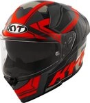 KYT Motorradhelm R2R Octane Helm, integriertes Sonnenvisier