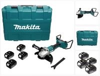 Makita Winkelschleifer DGA 900 T4KX2 Akku Winkelschleifer 36V (2x18V) 230mm...
