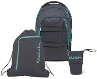 Satch Schulrucksack Pack (3tlg., inkl. Pencil Slider und Sportbeutel)
