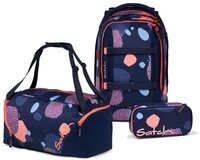 Satch Schulrucksack Pack (3tlg, inkl. Schlamperbox und Sporttasche)