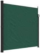 vidaXL Seitenmarkise 200 x 500 cm Seitenmarkise Ausziehbar Dunkelgr&uuml;n 200x500...