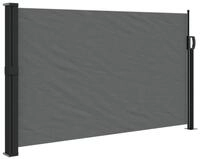 vidaXL Seitenmarkise Sichtschutz Windschutz Ausziehbar Anthrazit 120x500 cm