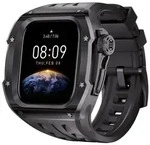 Wigento Smartwatch-Armband F&uuml;r Apple Watch Series 10 46mm Silikon Armband mit...