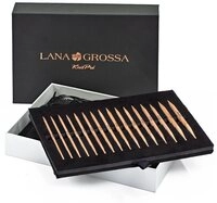 LANA GROSSA Rundstricknadeln Rundstricknadel-Set Buche Tanja Steinbach Edition...
