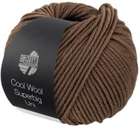 LANA GROSSA COOL WOOL SUPERBIG Uni H&auml;kelwolle, 80 m (Volumin&ouml;se und extrafeine