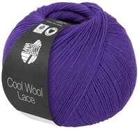 LANA GROSSA Cool Wool Lace H&auml;kelwolle, 400 m