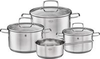 R&Ouml;SLE Topf-Set Basic Line, Edelstahl 18/10 (Set, 4-tlg., je 1 Kochtopf &Oslash;...