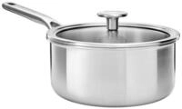 KitchenAid Kasserolle CC003257-001, Kunststoff, Mehrschichtiger Edelstahl,