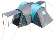 Skandika Kuppelzelt Hammerfest 6 Plus, Campingzelt mit Extra Vorraum, 2 m Stehh&ouml;he,