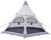 Skandika Tipi-Zelt Tipi Hetta 460 Protect (beige/grau), 3m Stehh&ouml;he, UV 50+, 3000mm
