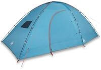 vidaXL Kuppelzelt Campingzelt 8 Personen Blau Wasserdicht, (1 tlg)