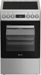 BAUKNECHT Elektro-Standherd B5V8LMX, Hydrolyse, Hei&szlig;luftbackofen mit 8...