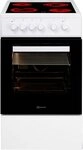BAUKNECHT Elektro-Standherd B5V5KMW, Hydrolyse, Umluftbackofen mit 6 Funktionen und