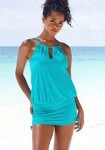 LASCANA Badekleid Mit verstellbarer L&auml;nge