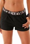 LASCANA Shorts aus Baumwollstretch mit Taschen, kurze Hose, Freizeitlook