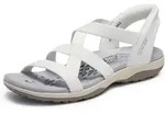 Skechers REGGAE SLIM-STRETCH FLEX Sandale Flats, Trekking Sandale mit Slip-ins
