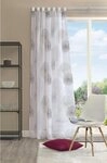 HOME WOHNIDEEN Vorhang RAWLINS (1 St), Schlaufen, transparent, Microfaser, Schal aus