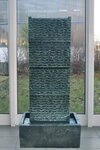 K&ouml;hko Gartenbrunnen H&ouml;he ca. 85 cm mit LED Wasserfall f&uuml;r Wohnzimmer Terrasse und