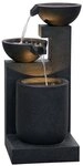 Dehner Gartenbrunnen Samson mit LED Beleuchtung, 100 x 54.5 x 54.5 cm, versch.