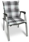 Beautissu Sitzauflage Sunny MK Niedriglehner f&uuml;r Gartenstuhl 100x50 cm in...