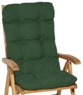 Beautissu Hochlehnerauflage 2er Set Hochlehner Auflagen Flair HL, 120x50x8cm,