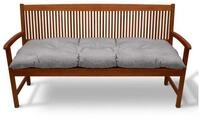 Beautissu Bankauflage Bankauflage Flair BK, ca.100x50x10cm, Hellgrau,...