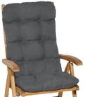 Beautissu Hochlehnerauflage 2er Set Hochlehner Auflagen Flair HL, 120x50x8cm,