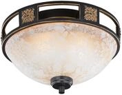 TRIO Leuchten Deckenleuchte Quinta, ohne Leuchtmittel, Deckenlampe, Leuchtmittel