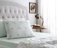 Yatas Bedding Naturfaserkissen Bambus Majest&auml;t, Kopfkissen 40x80, 80x80 cm,
