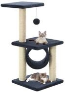 vidaXL Kratzbaum vidaXL Katzen-Kratzbaum Sisal 65 cm Dunkelblau