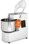 GastroHero K&uuml;chenmaschine Spiral Teigknetmaschine 30 L Edelstahl f&uuml;r 12 kg...