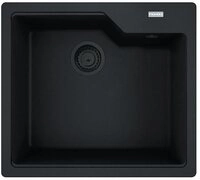 FRANKE Granitsp&uuml;le Urban UBG 610-56 Fragranit Black Matt - Black Collection,