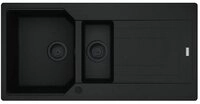 FRANKE Granitsp&uuml;le Urban UBG 651-100 Fragranit Black Matt - Black Collection,
