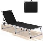 HOMECALL Gartenliege Leicht Sonnenliege Klappbar Alu Liegestuhl Strandliege,...