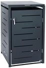 Zelsius M&uuml;lltonnenbox M&uuml;lltonnenbox f&uuml;r eine M&uuml;lltonne, Anthrazit RAL 7016,...
