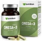 Purabyo Omega-3 Algen&ouml;l Kapseln, vegan, 250 mg DHA,+125 mg EPA, im Glas...