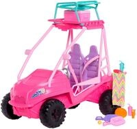 Barbie Spielzeug-Auto Barbie Mysteries: Mission Strand Ultimativer Strand-Buggy