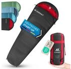Nordmut Mumienschlafsack Sommerschlafsack Ultraleicht mit kleinem Packma&szlig; [900g]