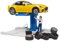 Bruder&reg; Spielzeug-Auto PKW Service Center + BRUDER Roadster