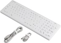 Renkforce wasserdichte USB Hygiene-Tastatur mit integrierter RF-6332578 Tastatur