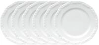 Rosenthal Teller-Set Maria Weiss Speiseteller 26 cm Set6, Porzellan