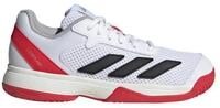 adidas Performance Courtflash Allcourt 2025 weiss/rot Jungen Tennisschuh